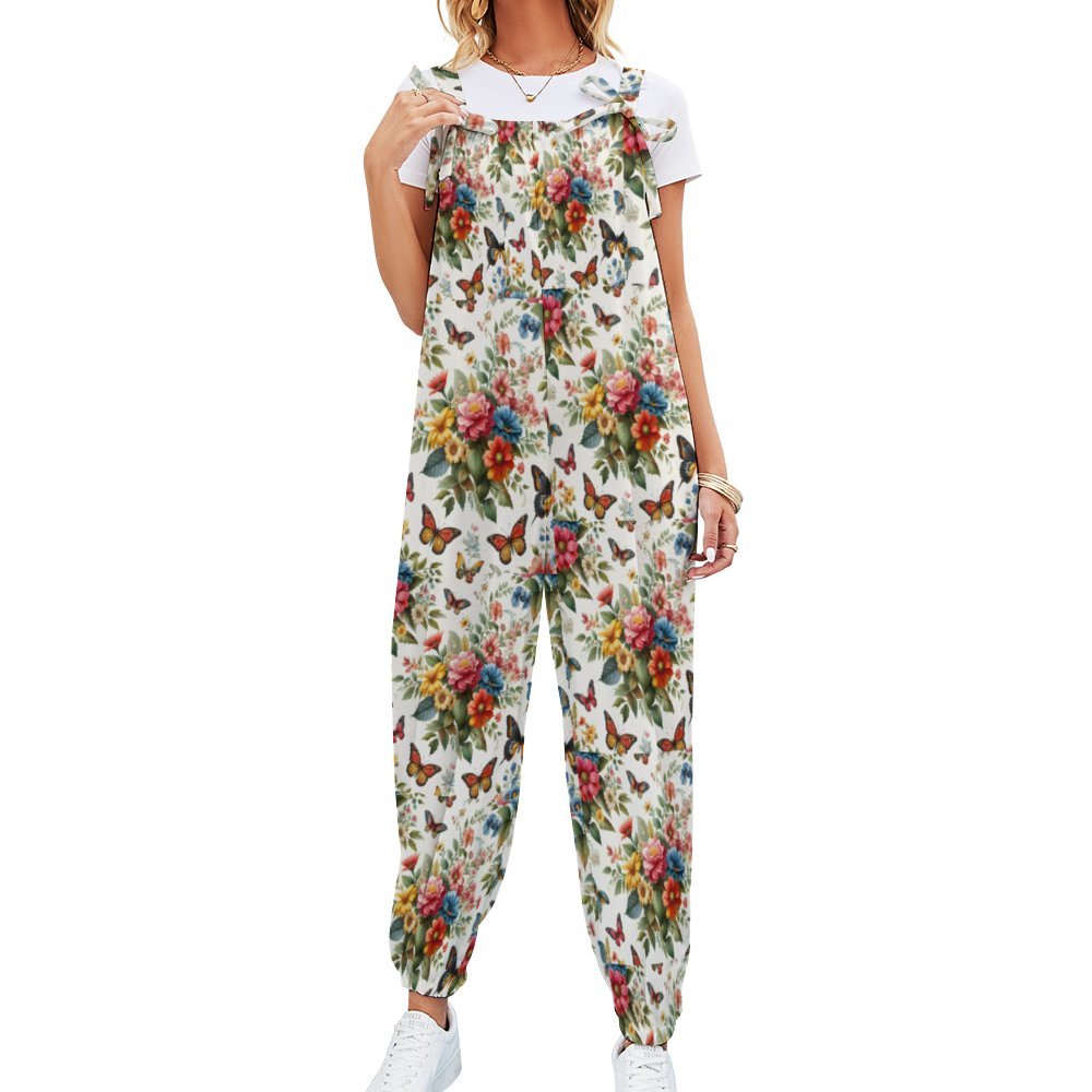 BZ761 Suspender Jumpsuit