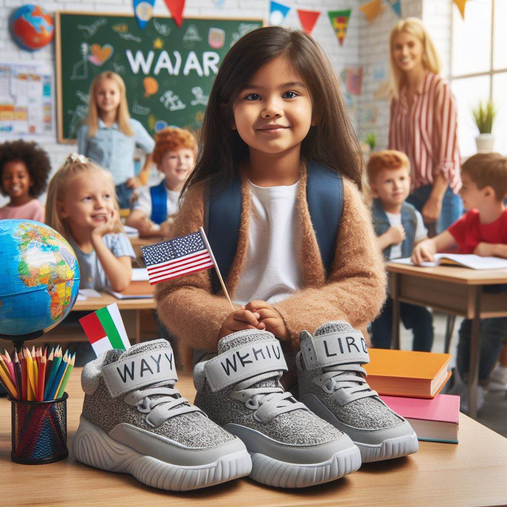 My First Day of School: A Journey in Wayarc Shoes