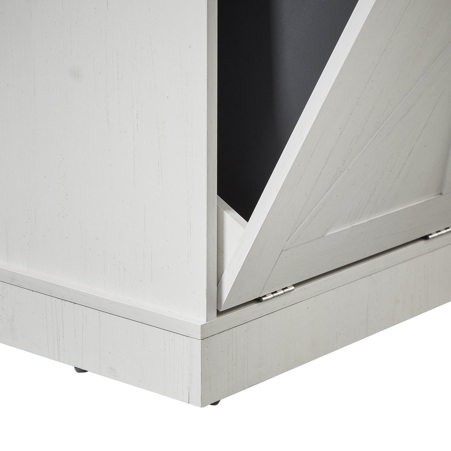 Double Tilt Out Trash Cabinet, Freestanding Trash Can Cabinet