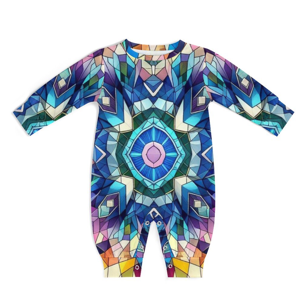 BY921 Long Sleeve Baby Romper