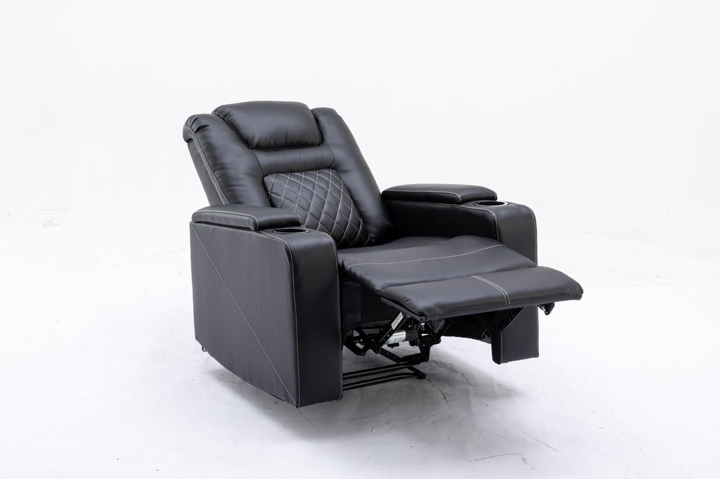 Electric Power Recliner Chair with USB Ports and Cup Holders