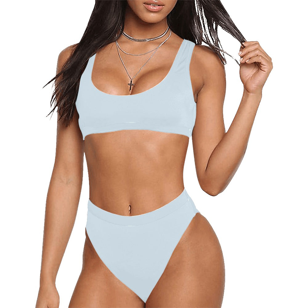 Sports High Waist Bikini Swim Set