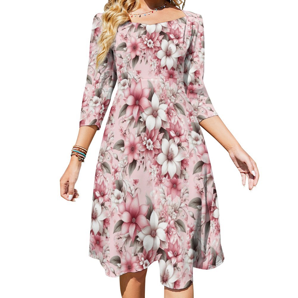 FL671W Flare dress