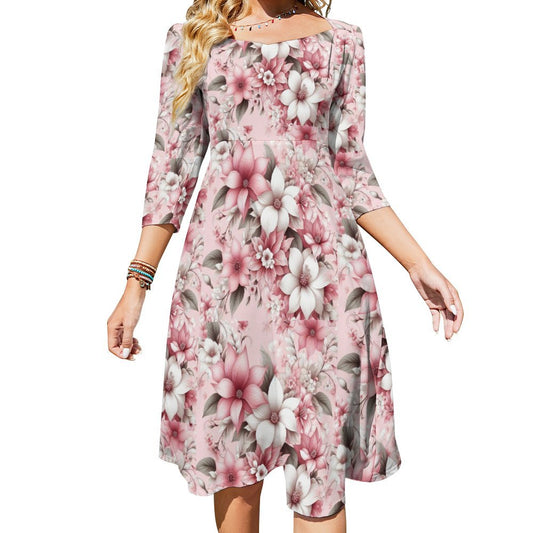 FL671W Flare dress