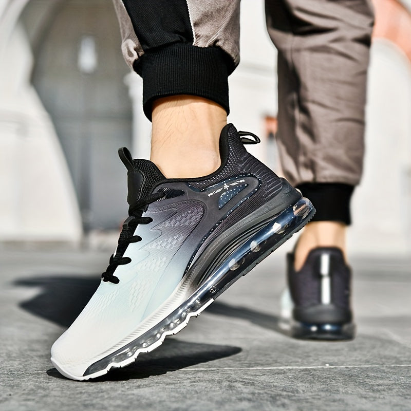 EY186143 Unisex Mid-Top Air Cushion Sneakers