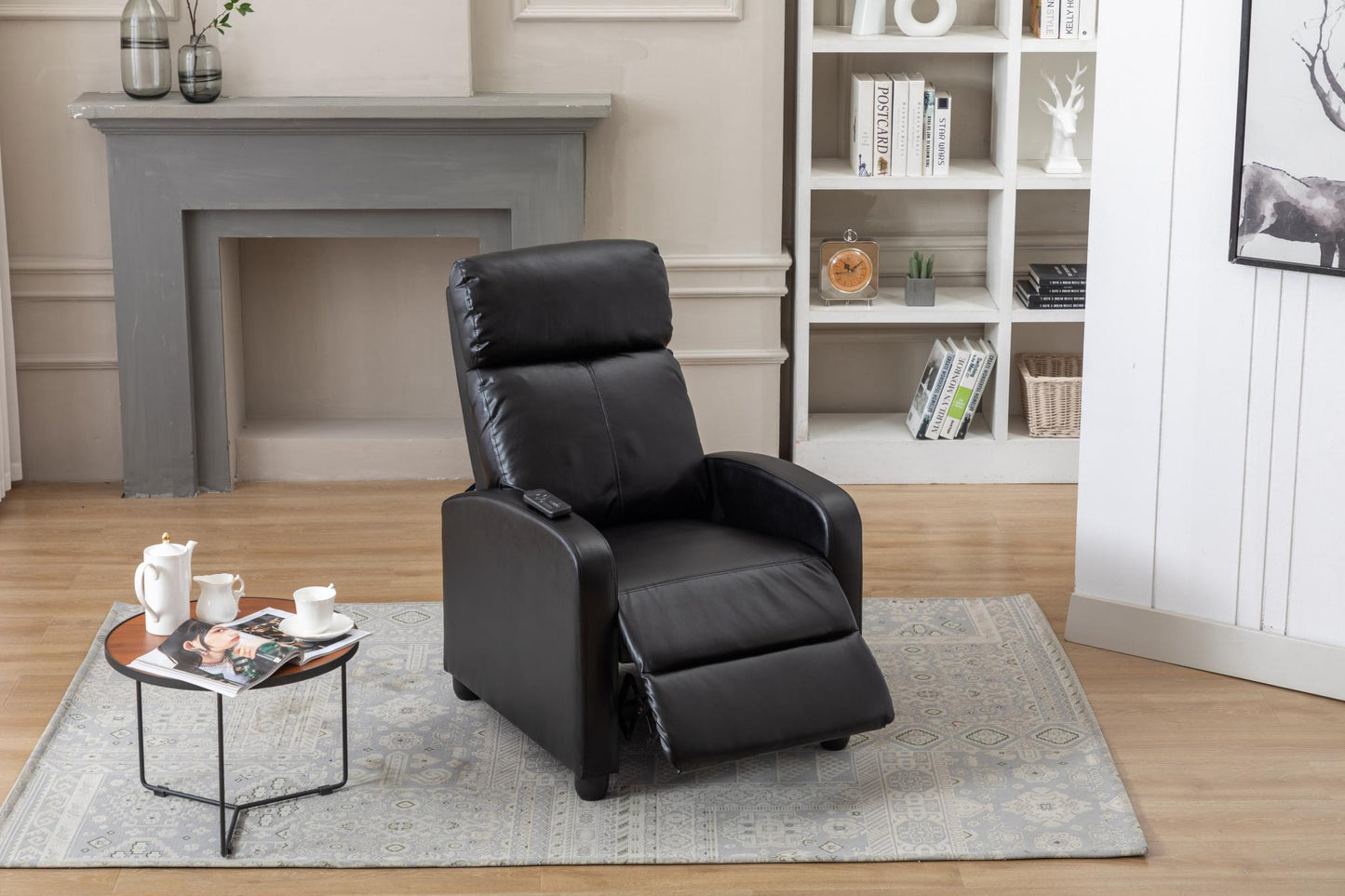 Electric Recliner with Massage Therapy and Heat