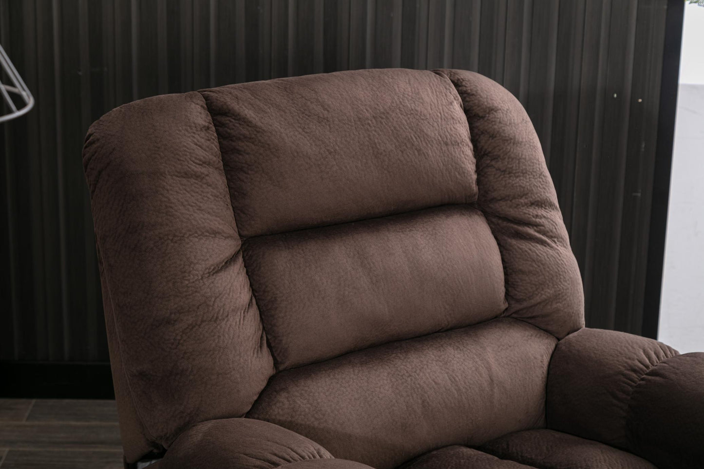 Overstuffed Massage Recliner Chairs with Heat and Vibration