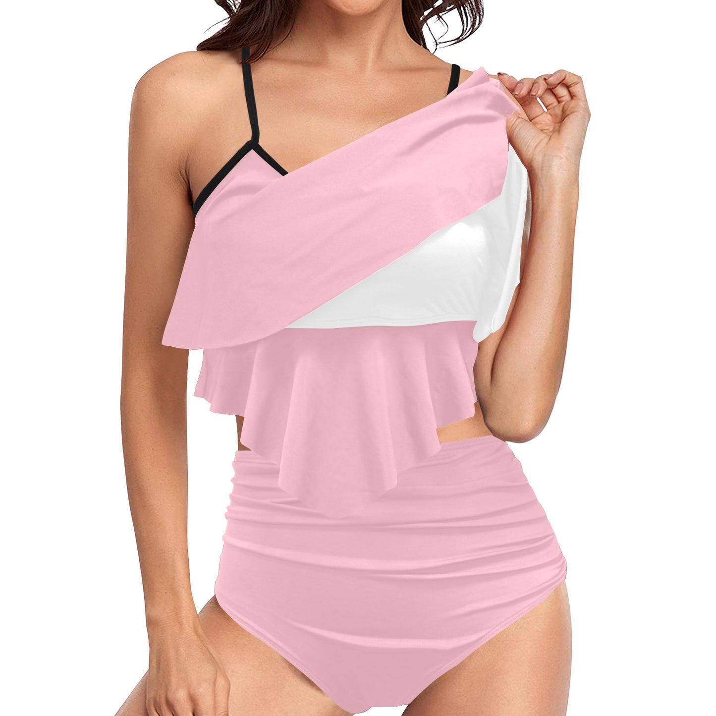 XTY Ruffle Swim Set