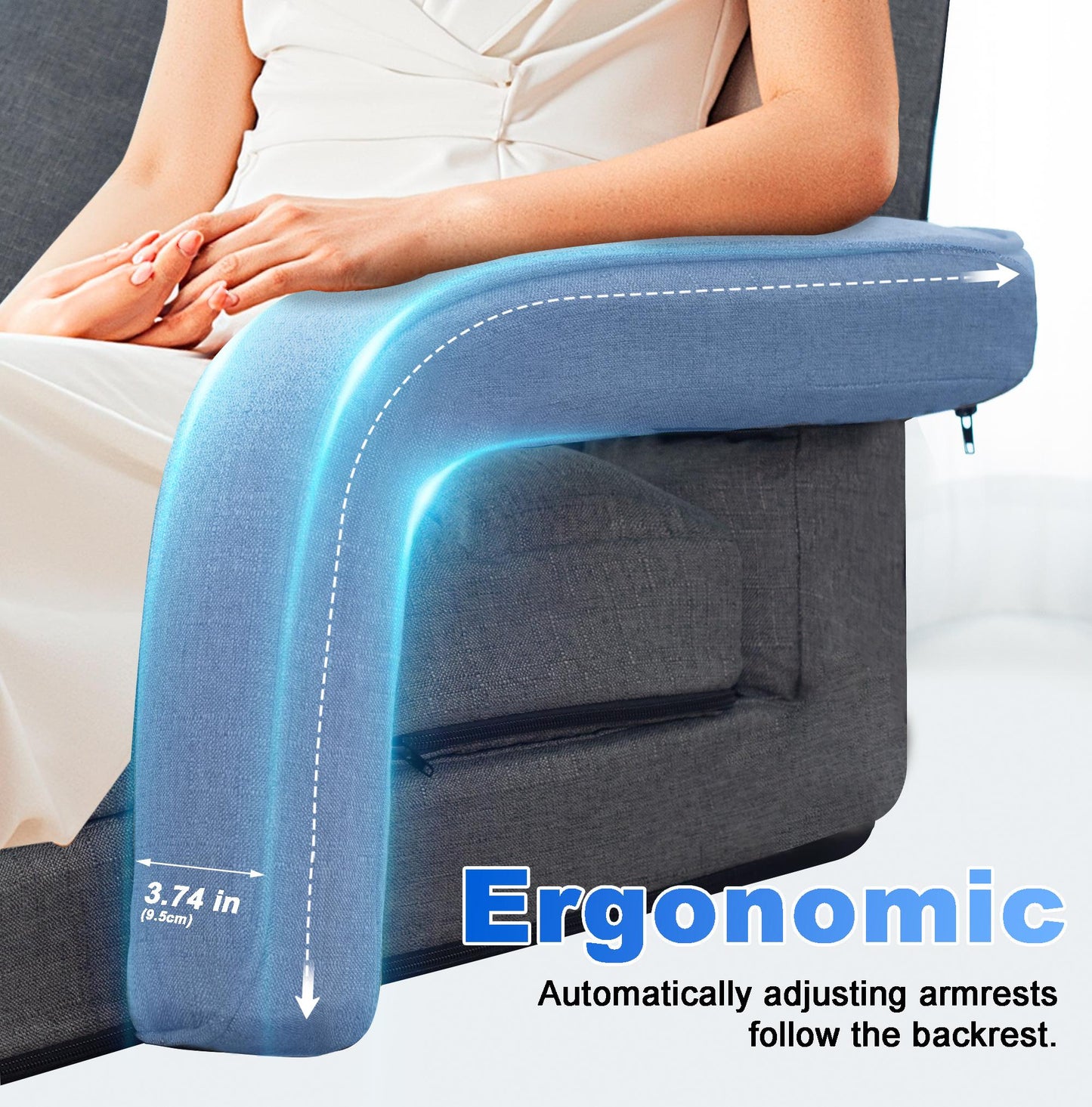 Folding Lazy Sofa Floor Chair