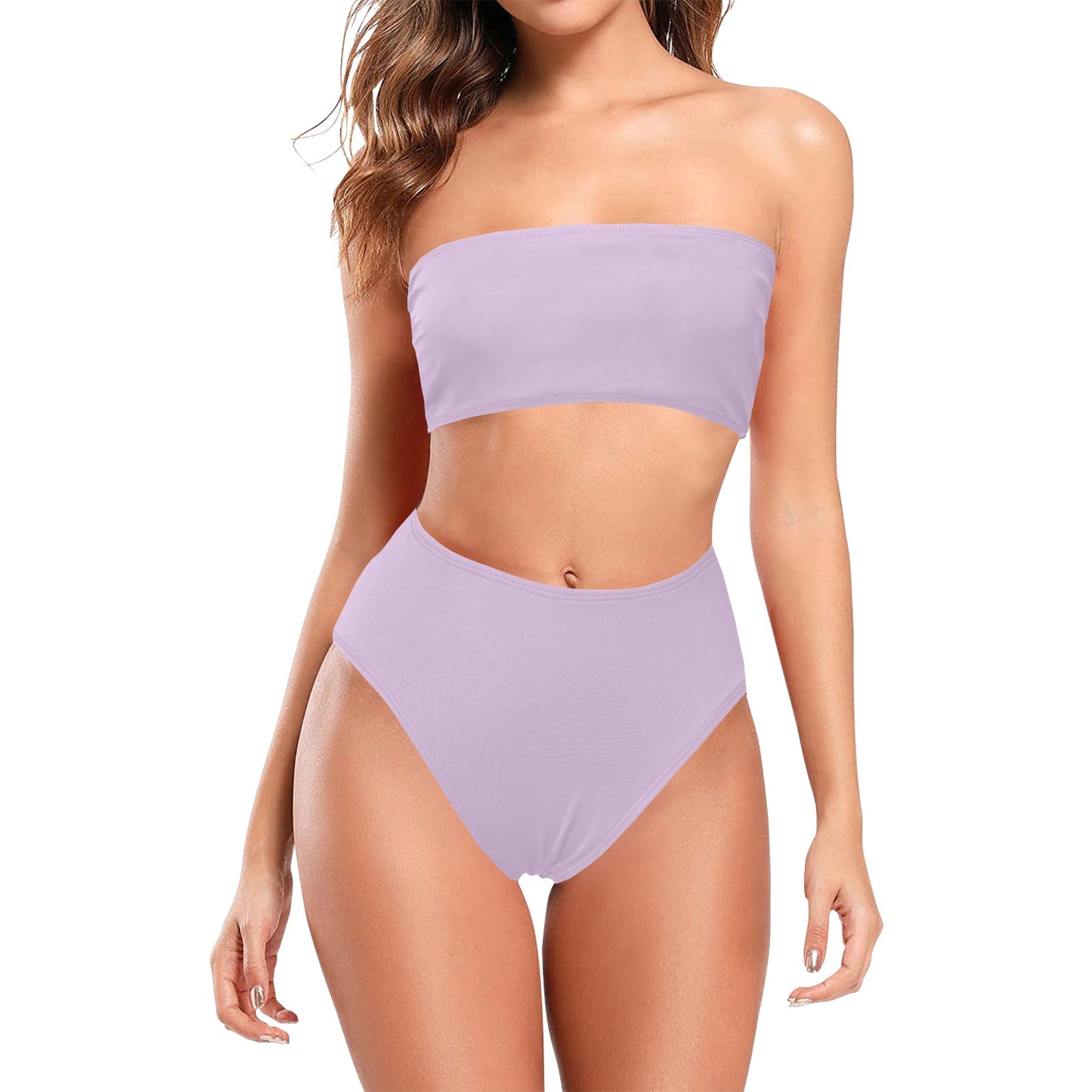 Chest Wrap Bikini Swim Set