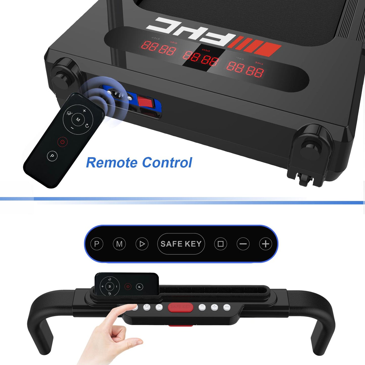 Under Desk Treadmill - Walking Pad 2 in 1 Folding Treadmill Desk Workstation