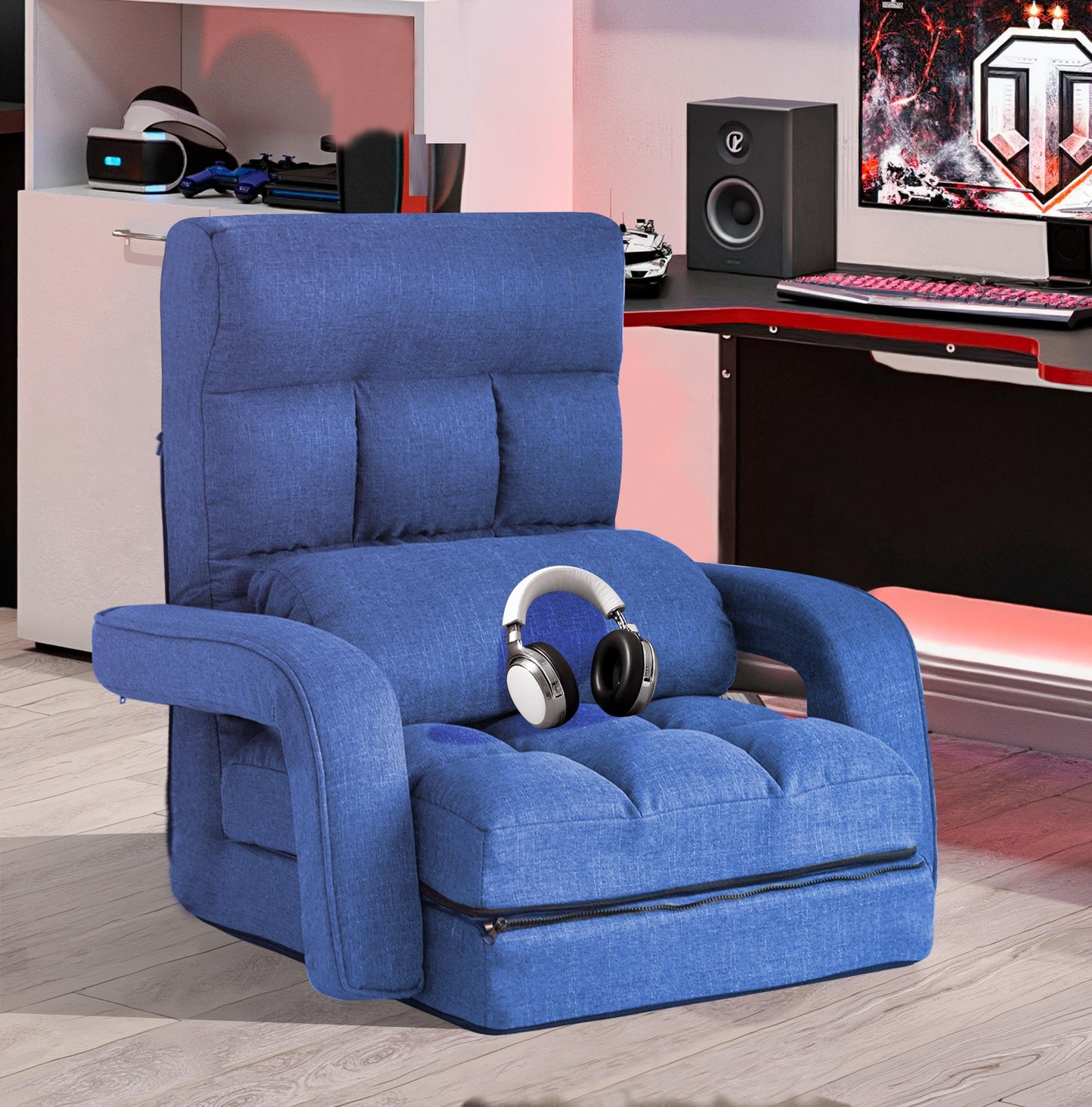 Folding Lazy Sofa Floor Chair