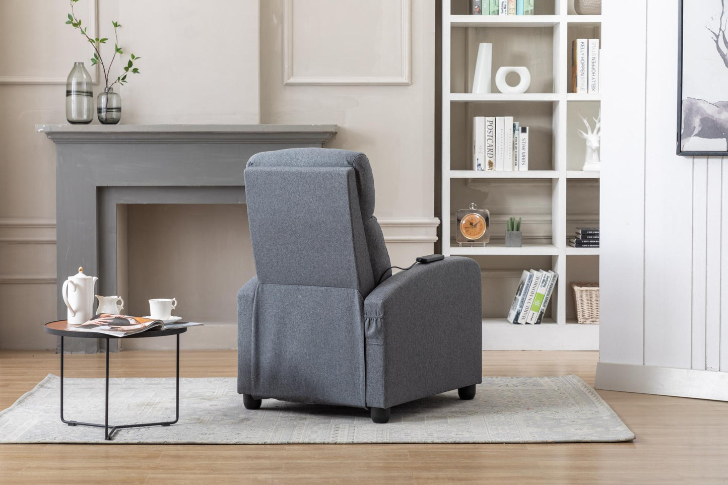 Electric Recliner with Massage Therapy and Heat