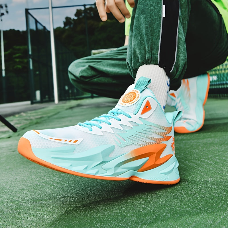 QD190273 Men’s High-Top Performance Sneakers