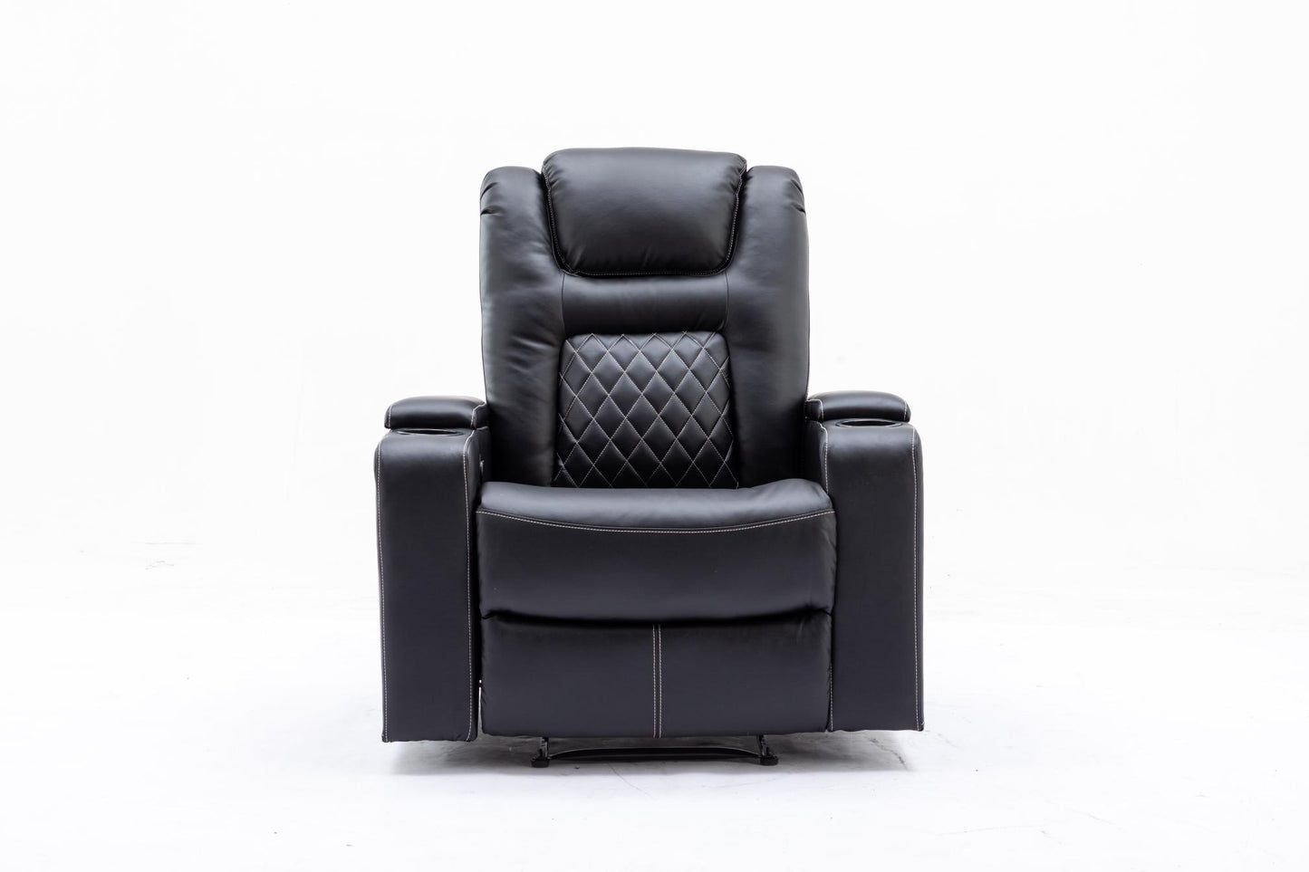 Electric Power Recliner Chair with USB Ports and Cup Holders