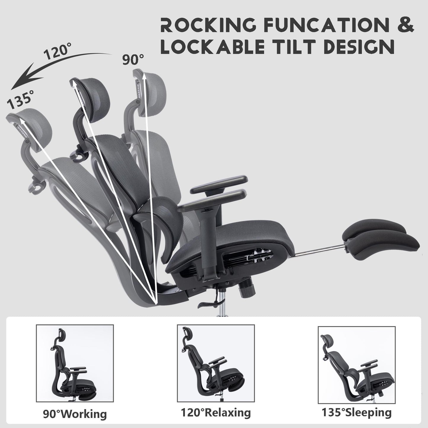 Full mesh office chair, ergonomic office chair