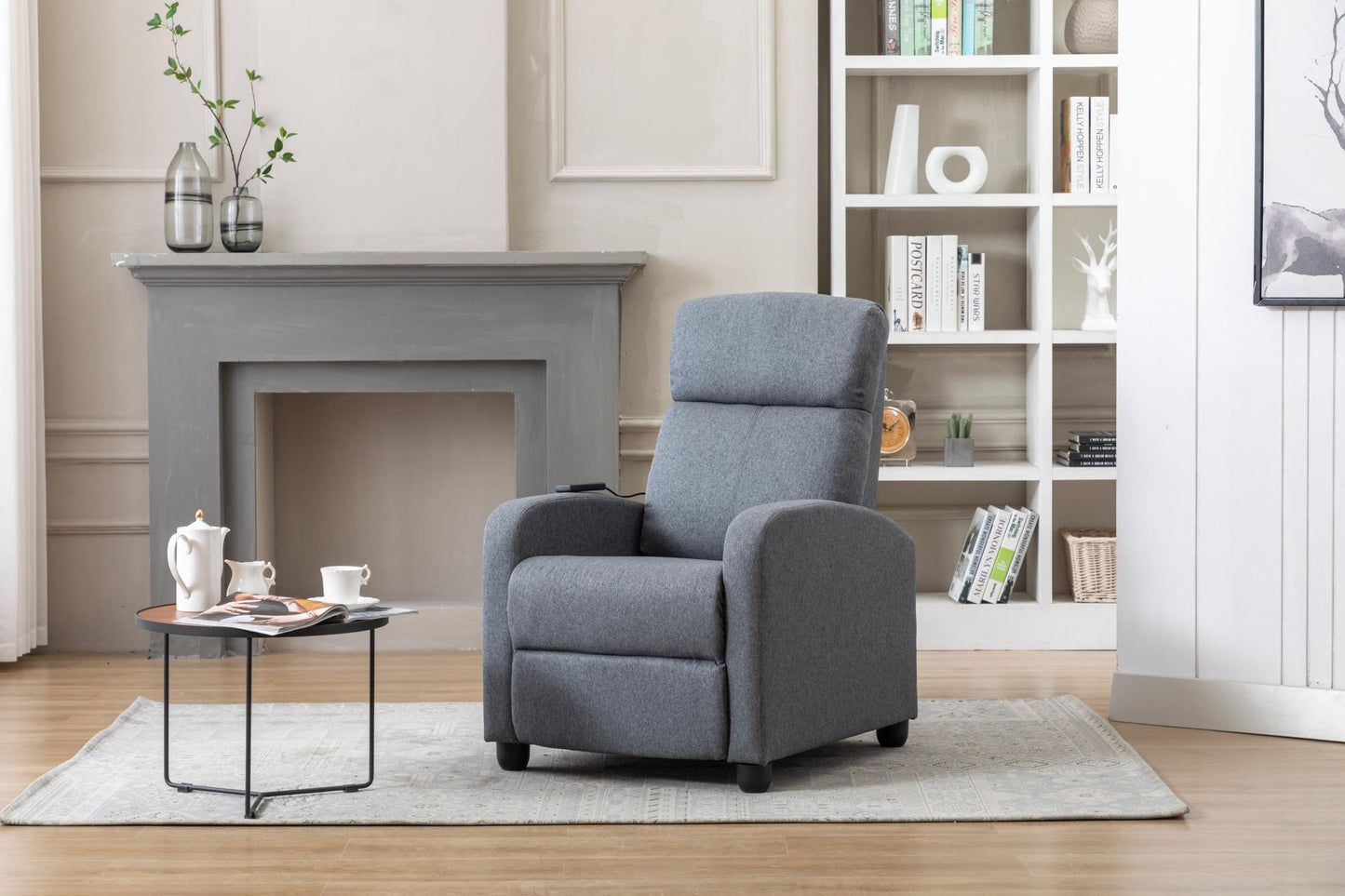 Electric Recliner with Massage Therapy and Heat