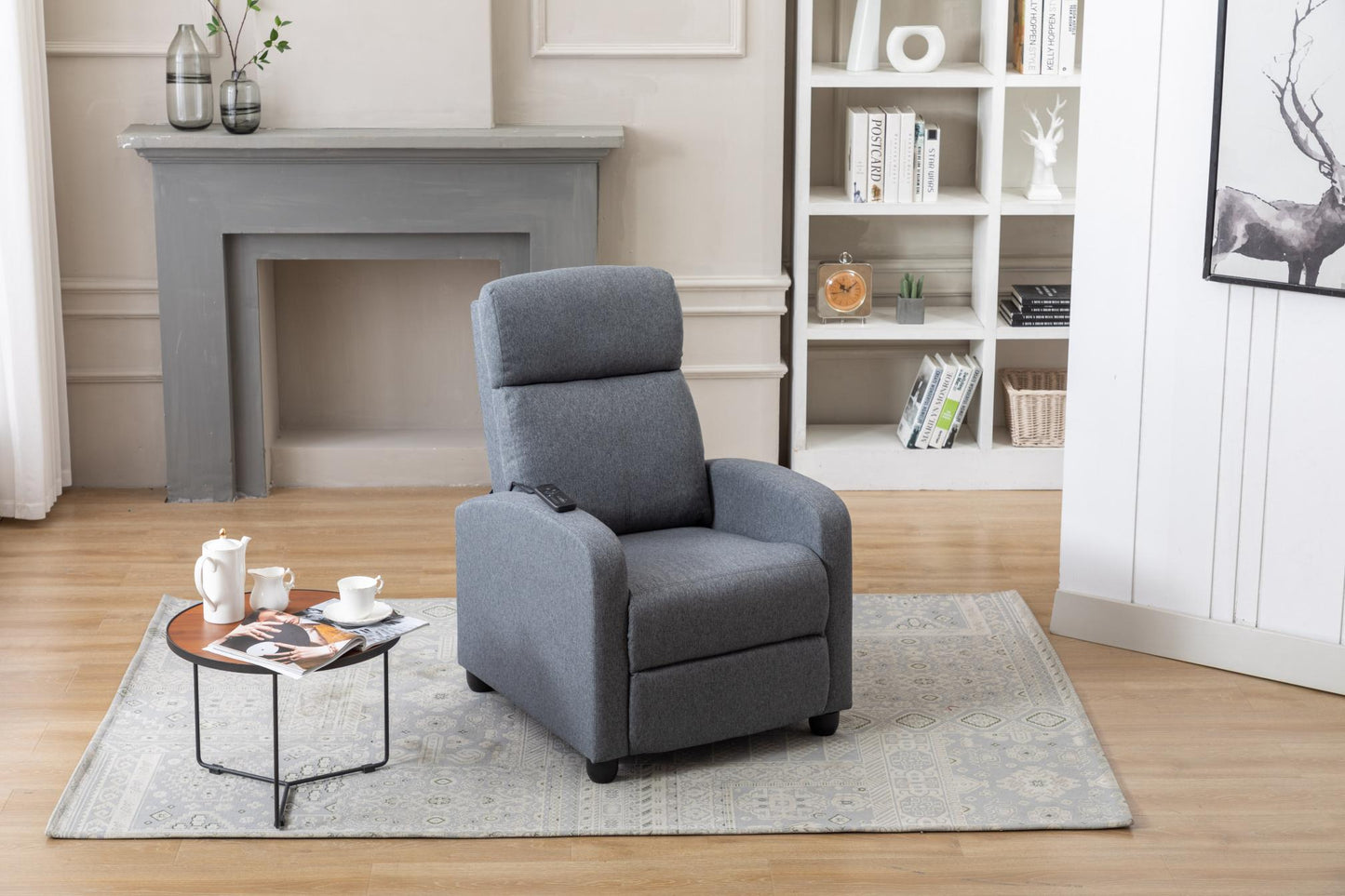 Electric Recliner with Massage Therapy and Heat