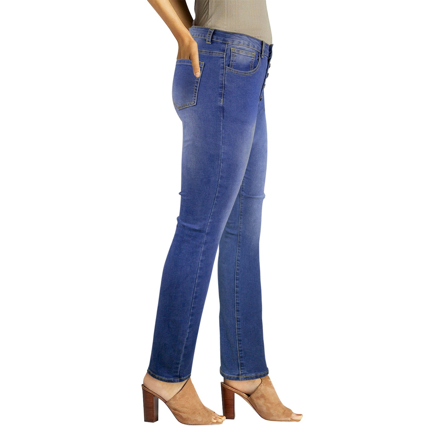 XR67Y High Waist Denim Jeans