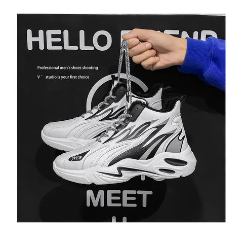 WAYARC 003-YY01-1 Trend Boost Men’s Court Sneakers