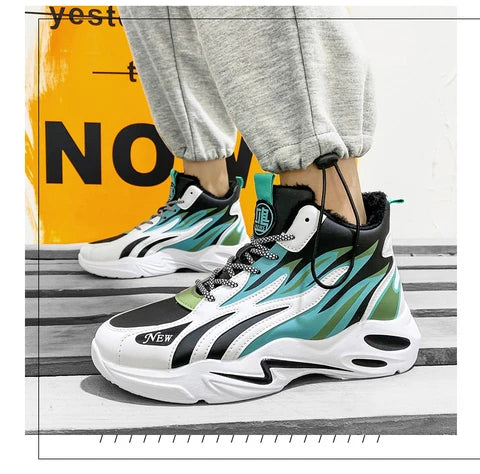 WAYARC 003-YY01-1 Trend Boost Men’s Court Sneakers