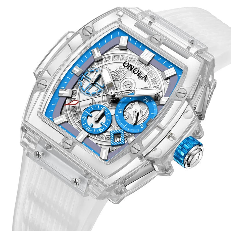 ONOLA 2.6 Luxury Transparent Wristwatch