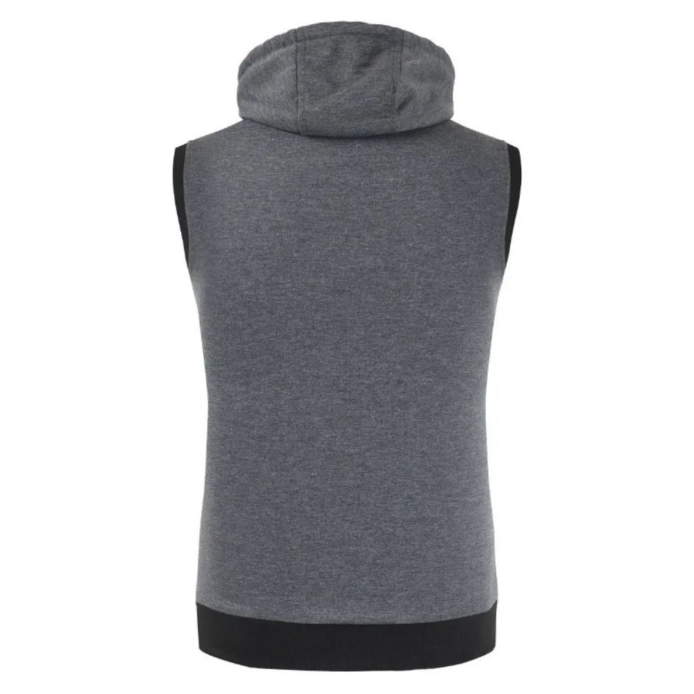 Men's Jackets Sleeveless Hooded Vest Jacket Casual Thin Lightweight Summer Fall Techwear Male Streetwear Slim Fit