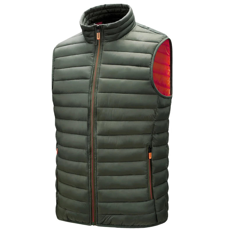 WA345 Men’s Winter Zip Vest