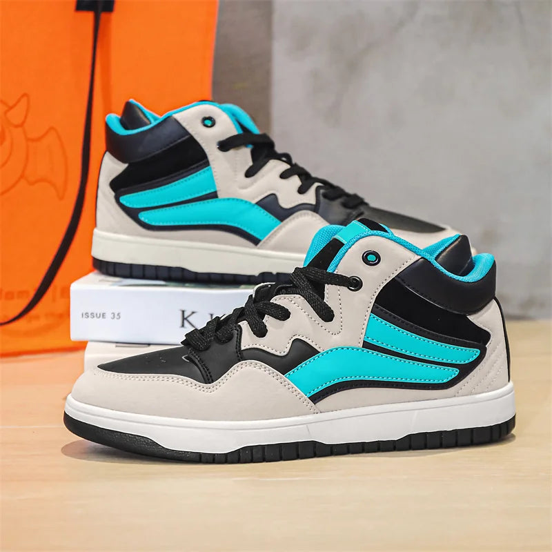 TXY6958 Mid-Cut Men's Lifestyle Basketball Sneakers