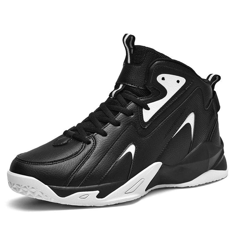 FY451WQ Leather Mid-Cut Basketball Sneakers