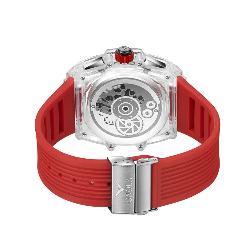 ONOLA 2.6 Luxury Transparent Wristwatch