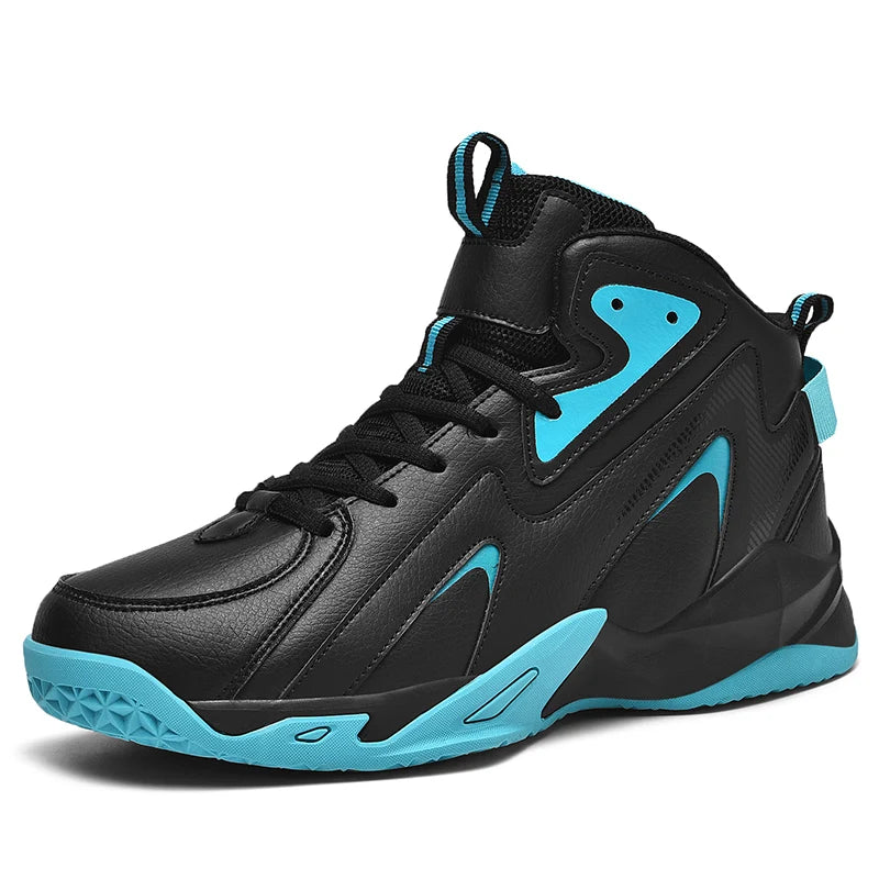 FY451WQ Leather Mid-Cut Basketball Sneakers