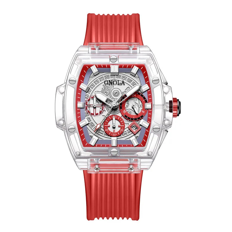 ONOLA 2.6 Luxury Transparent Wristwatch