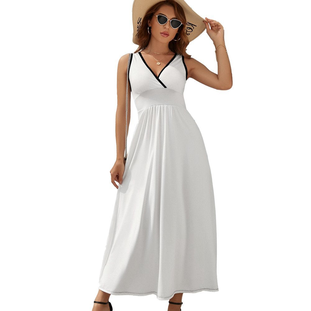 NZ7612 Sleeveless Long Dress