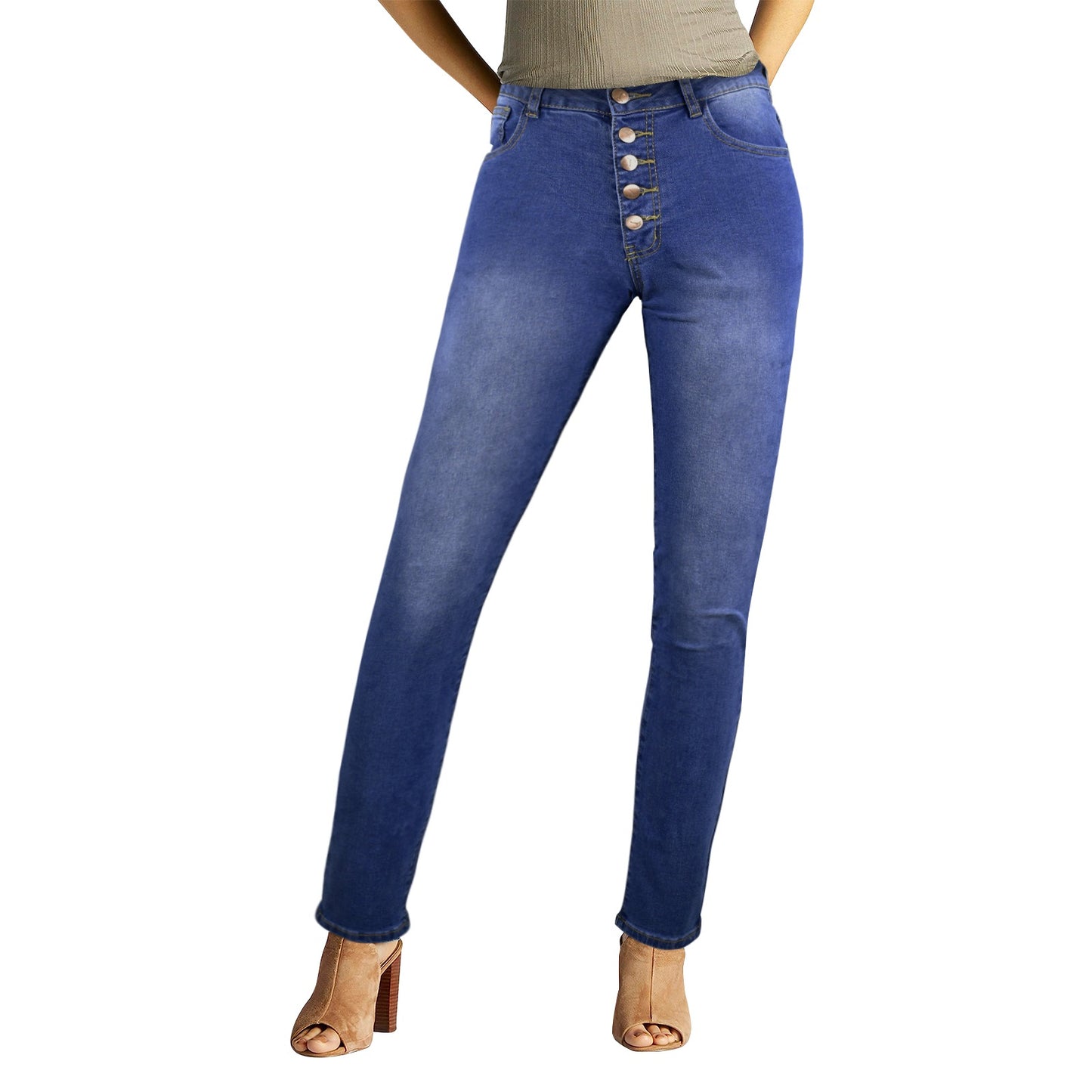 XR67Y High Waist Denim Jeans