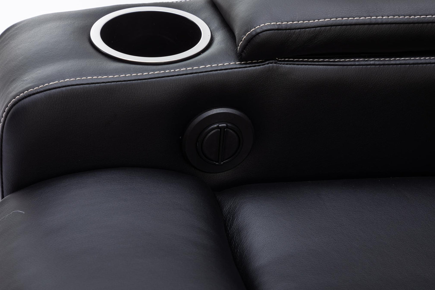 Electric Power Recliner Chair with USB Ports and Cup Holders