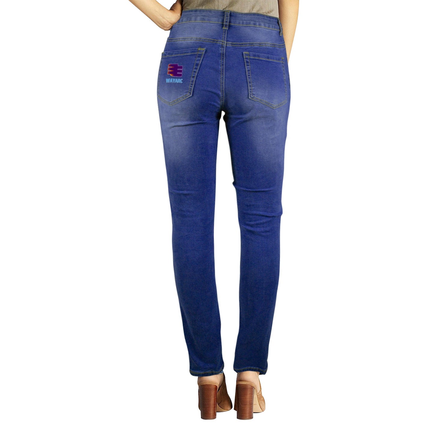 XR67Y High Waist Denim Jeans