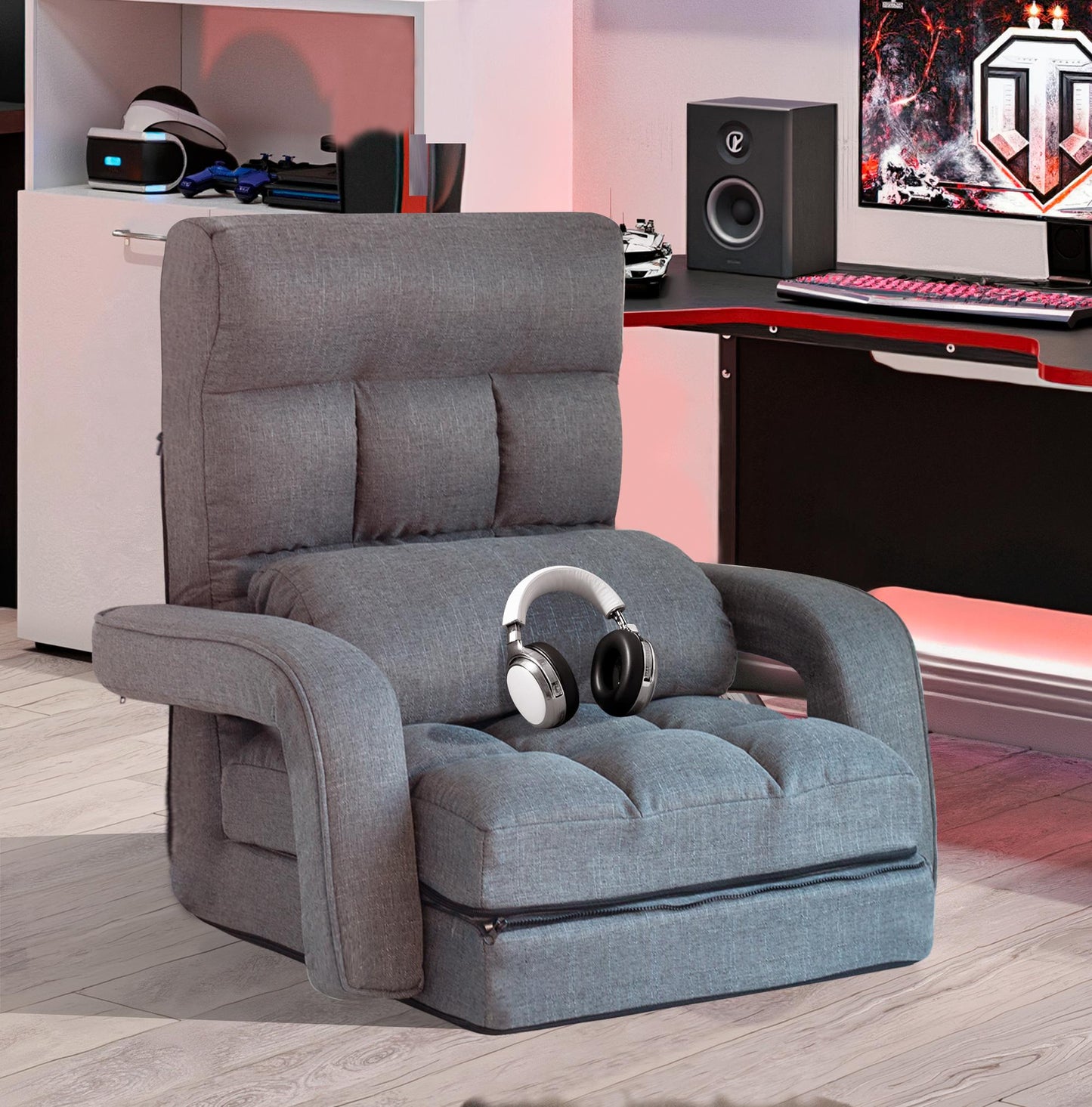 Folding Lazy Sofa Floor Chair