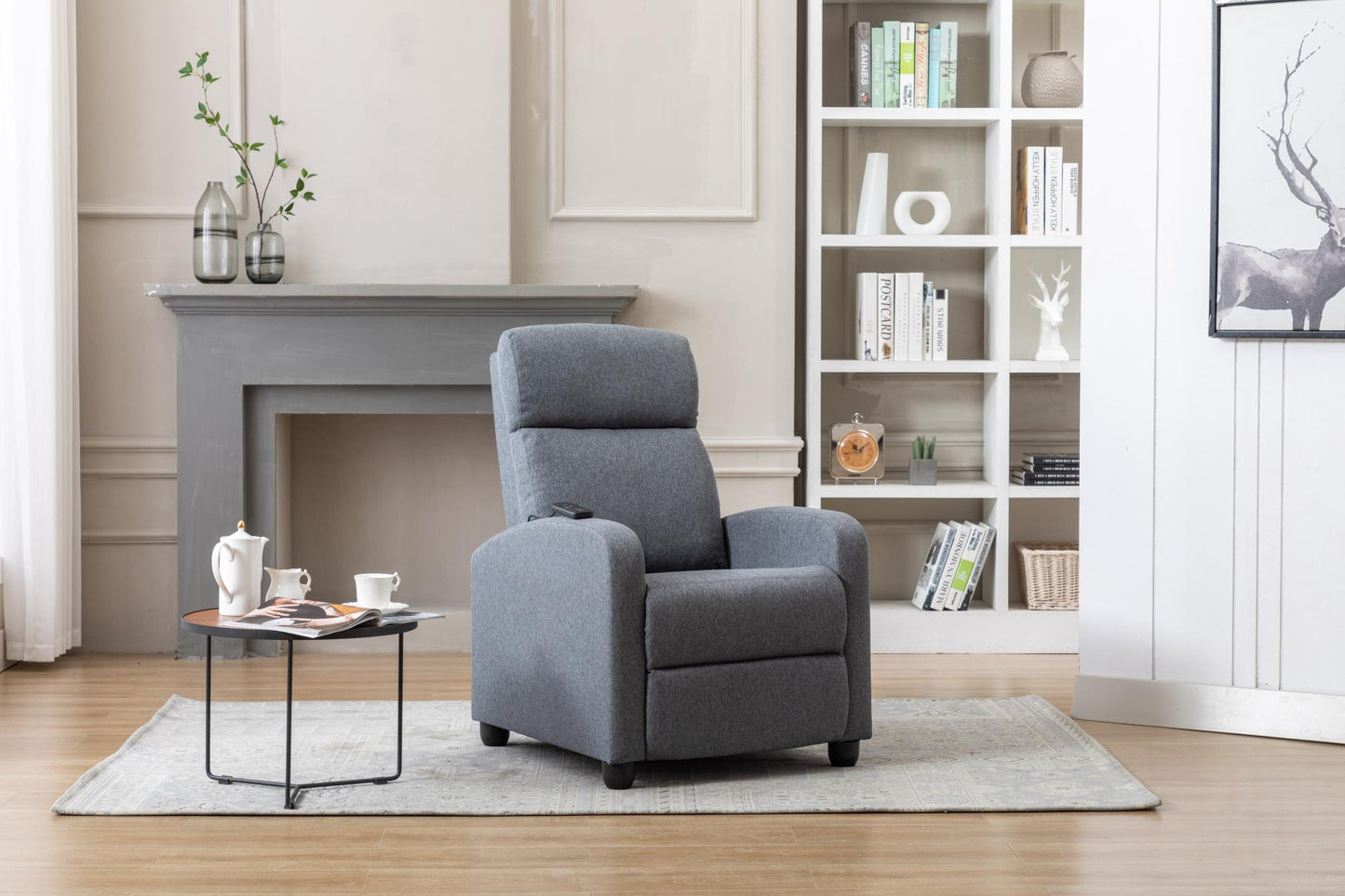 Electric Recliner with Massage Therapy and Heat