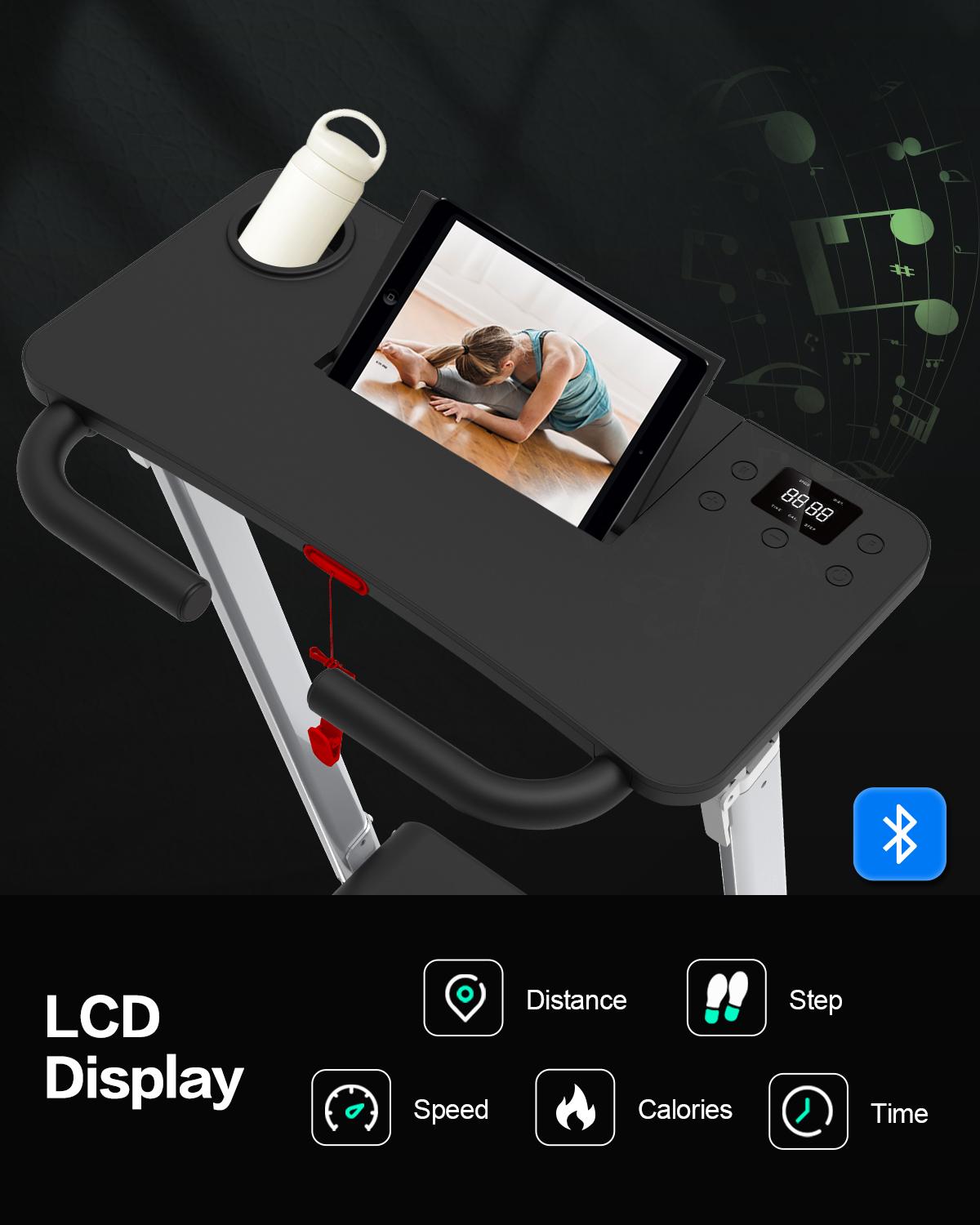 Folding Treadmill for Home - Slim Compact Running Machine