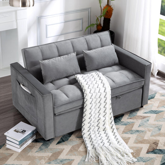 55” Pull-out Sleeper Sofa bed