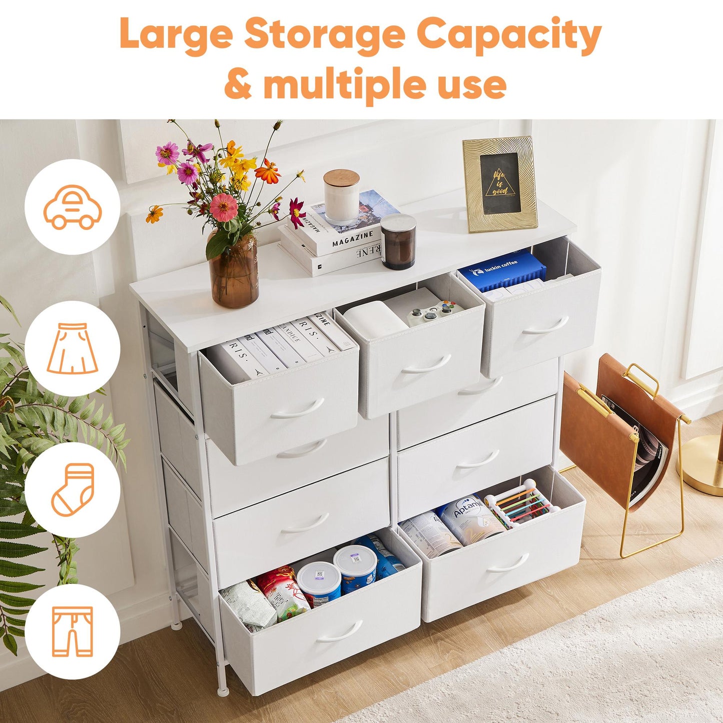 Combination storage cabinet