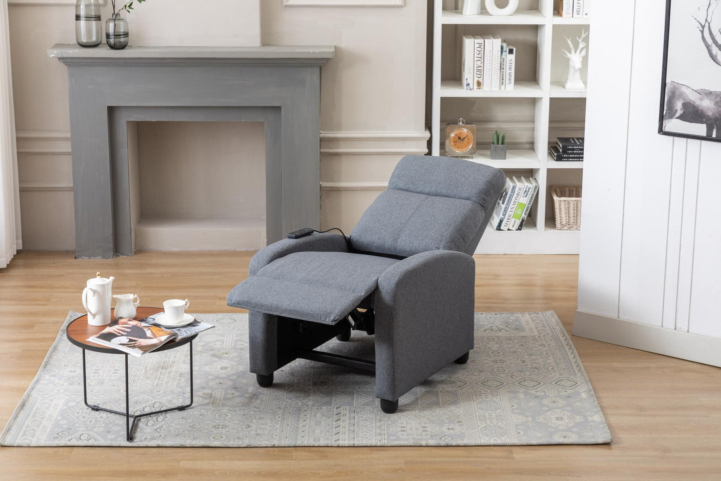 Electric Recliner with Massage Therapy and Heat