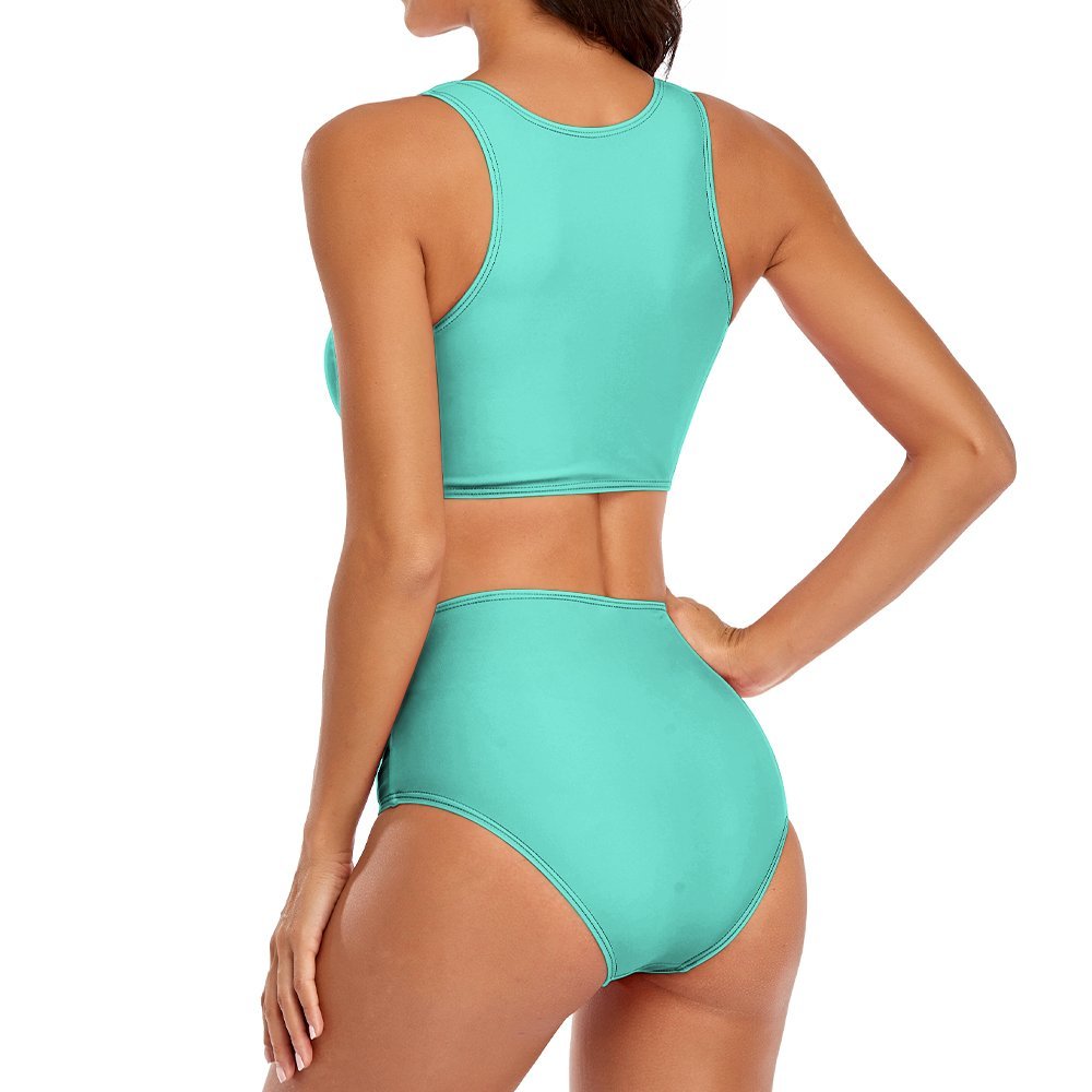 U-Chest Two-piece Swimsuit