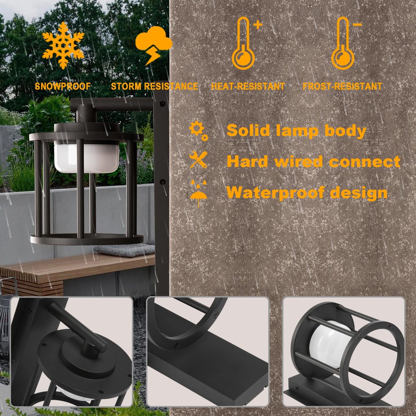 Outdoor Wall Light/ Path Light Aluminum LED Wall Light